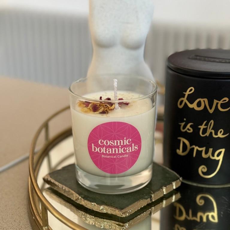 Rose and Pink Pepper 30cl Botanical Candle
