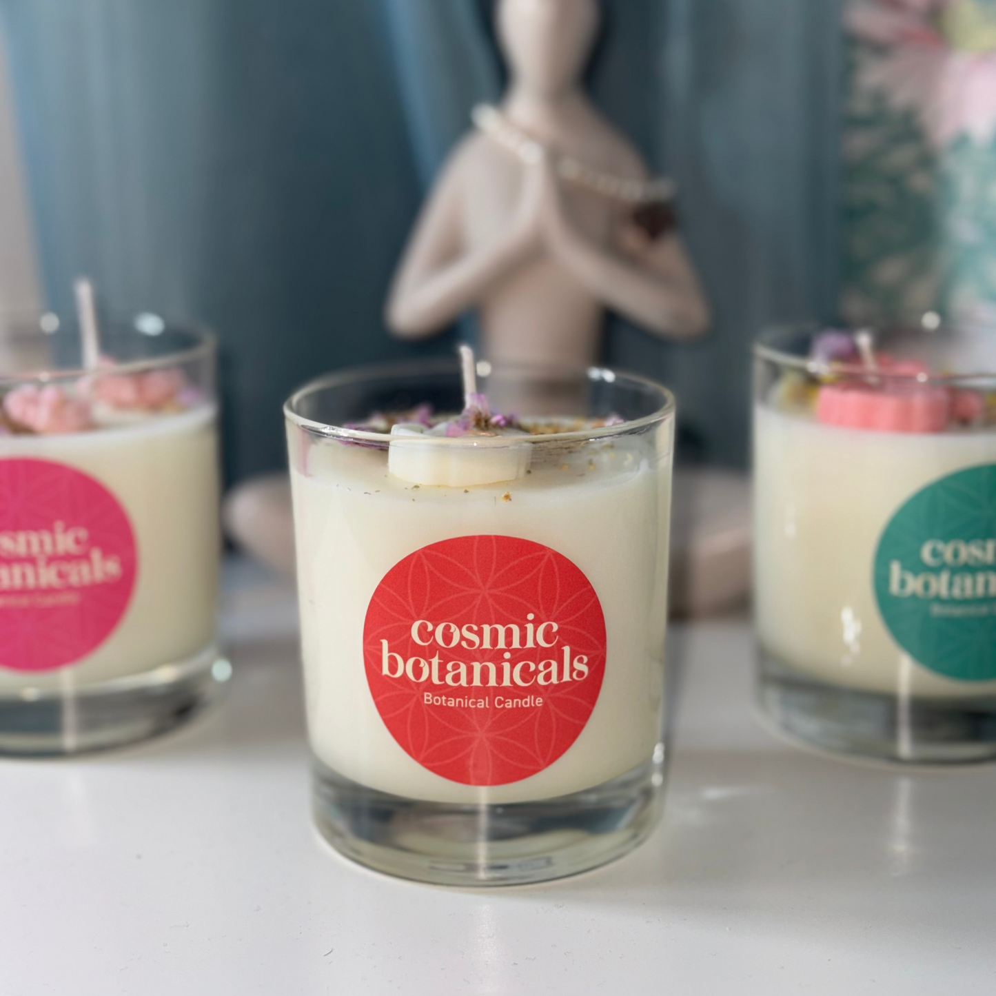 Damson Plum Rose and Patchouli 30cl Botanical Candle