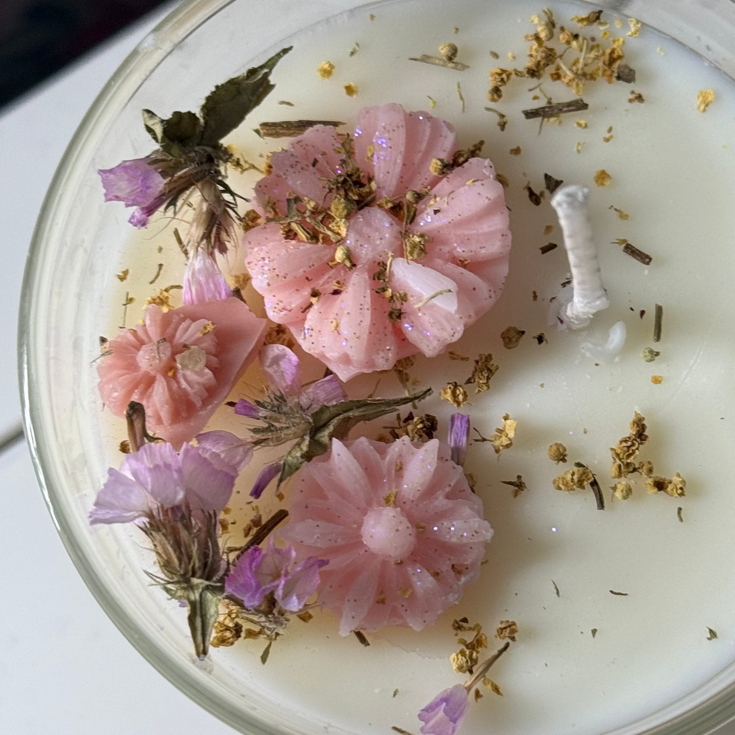 Rose and Pink Pepper 30cl  Botanical Candle