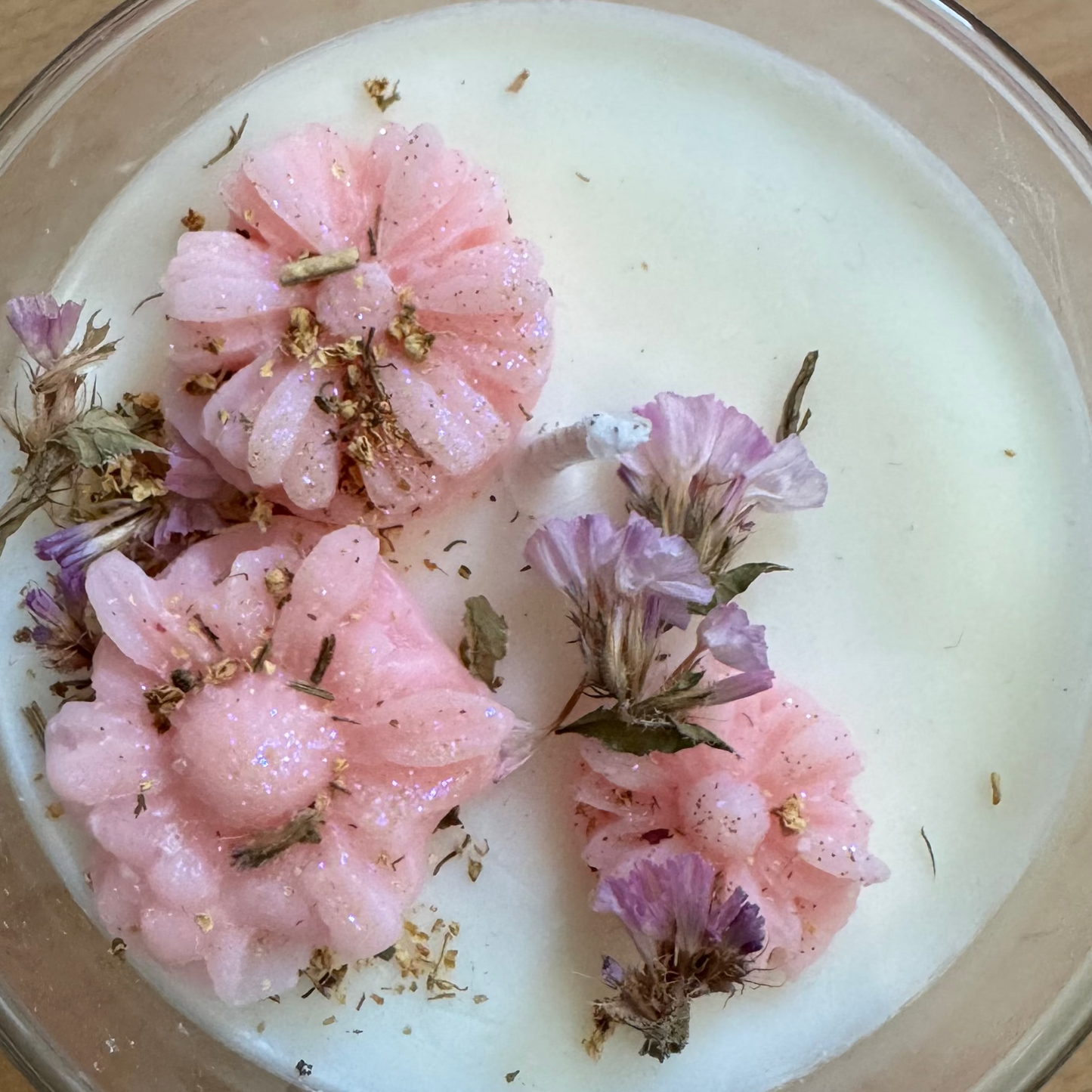 Rose and Pink Pepper 30cl  Botanical Candle